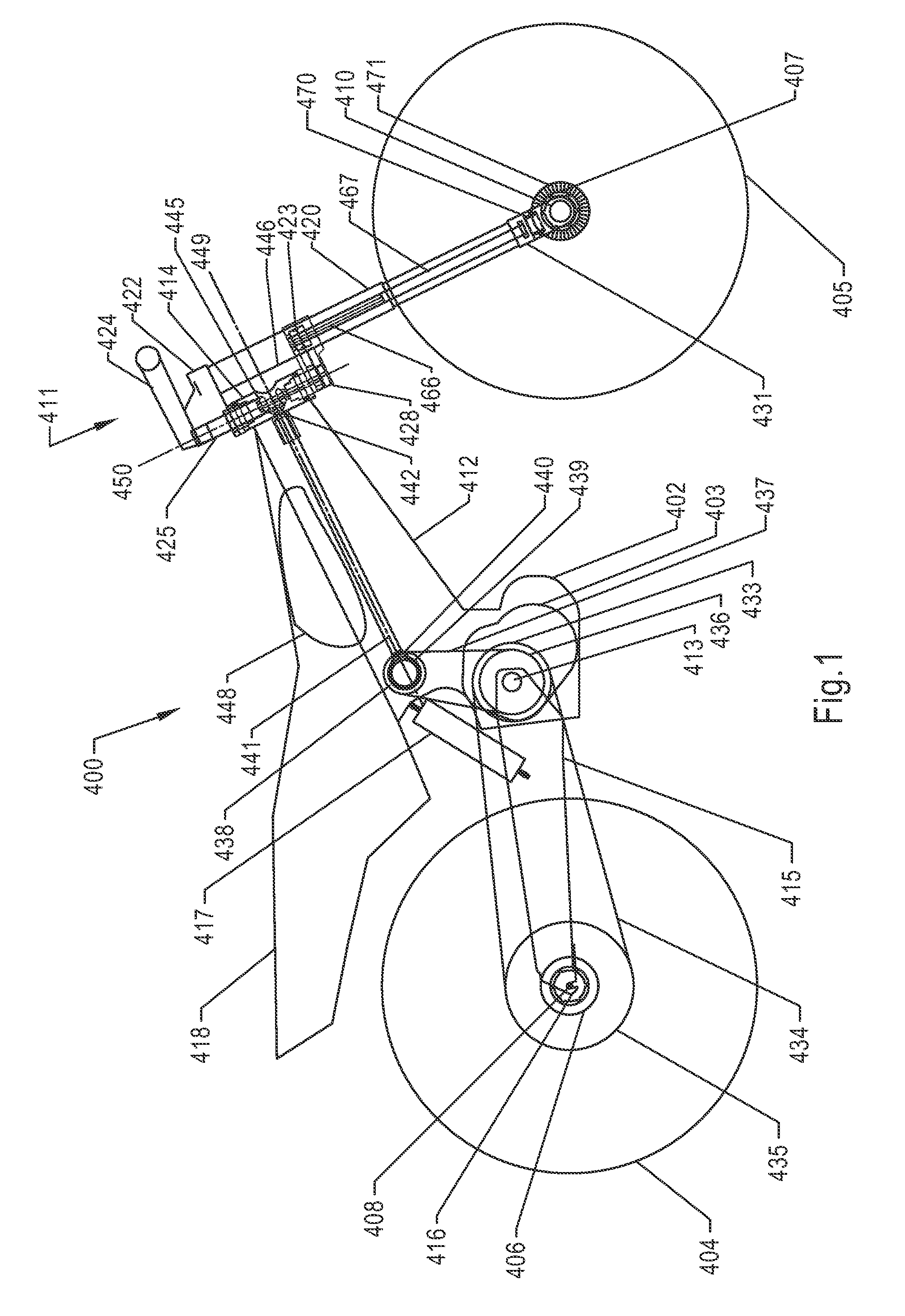 Two-wheel drive two-wheeled vehicle