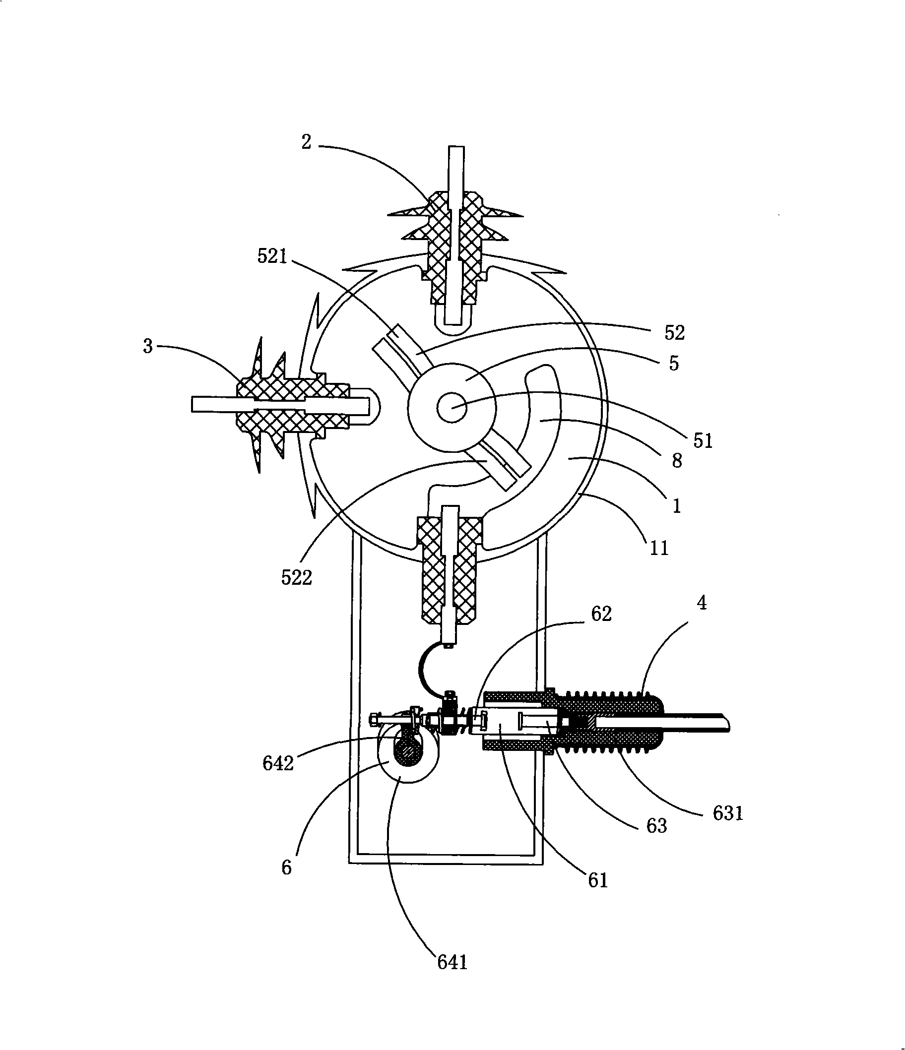 An intelligent high-voltage dual power conversion switch