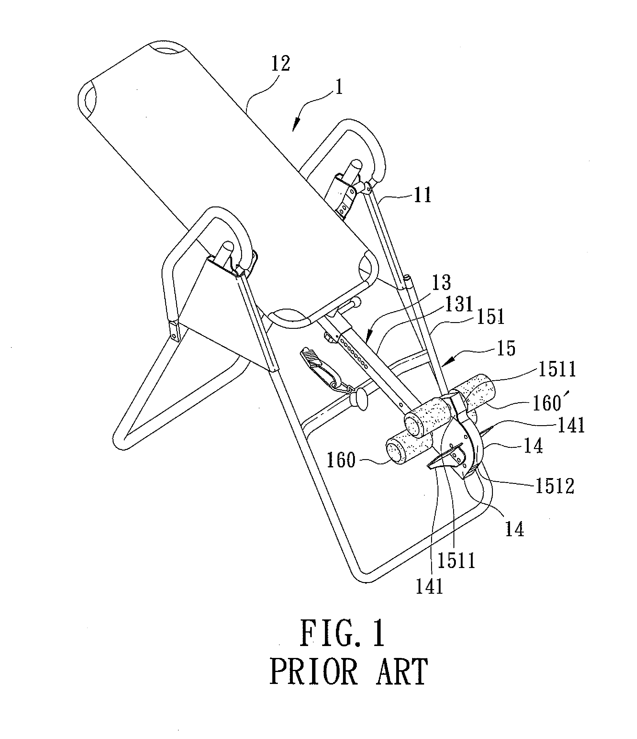 Ankle-clamping device for an inversion table