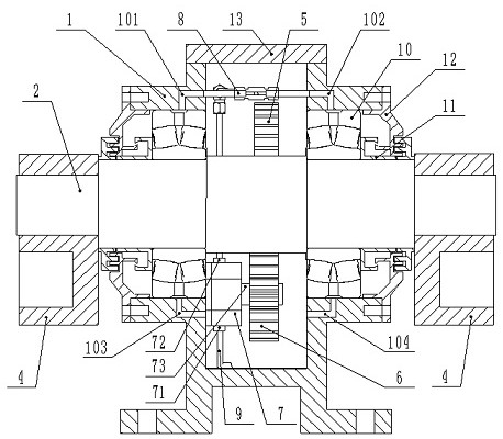 Self-synchronizing vibration exciter for forced thin oil lubrication