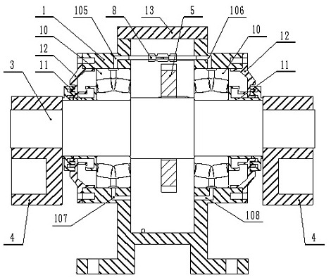 Self-synchronizing vibration exciter for forced thin oil lubrication