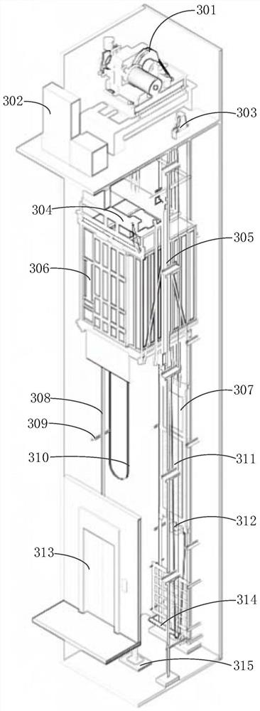 Elevator maintenance personnel authentication method and device, computer equipment and storage medium