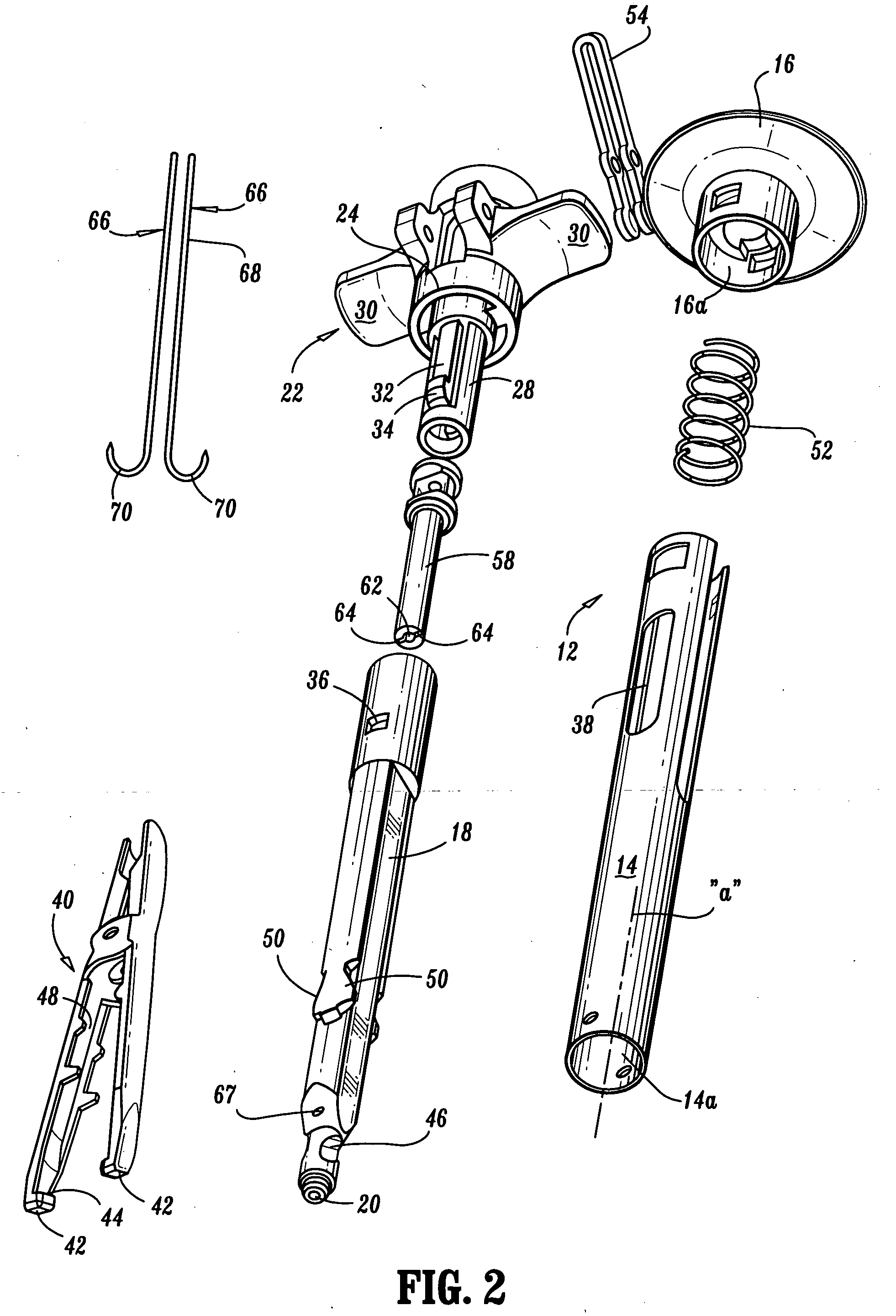 Arterial hole closure apparatus