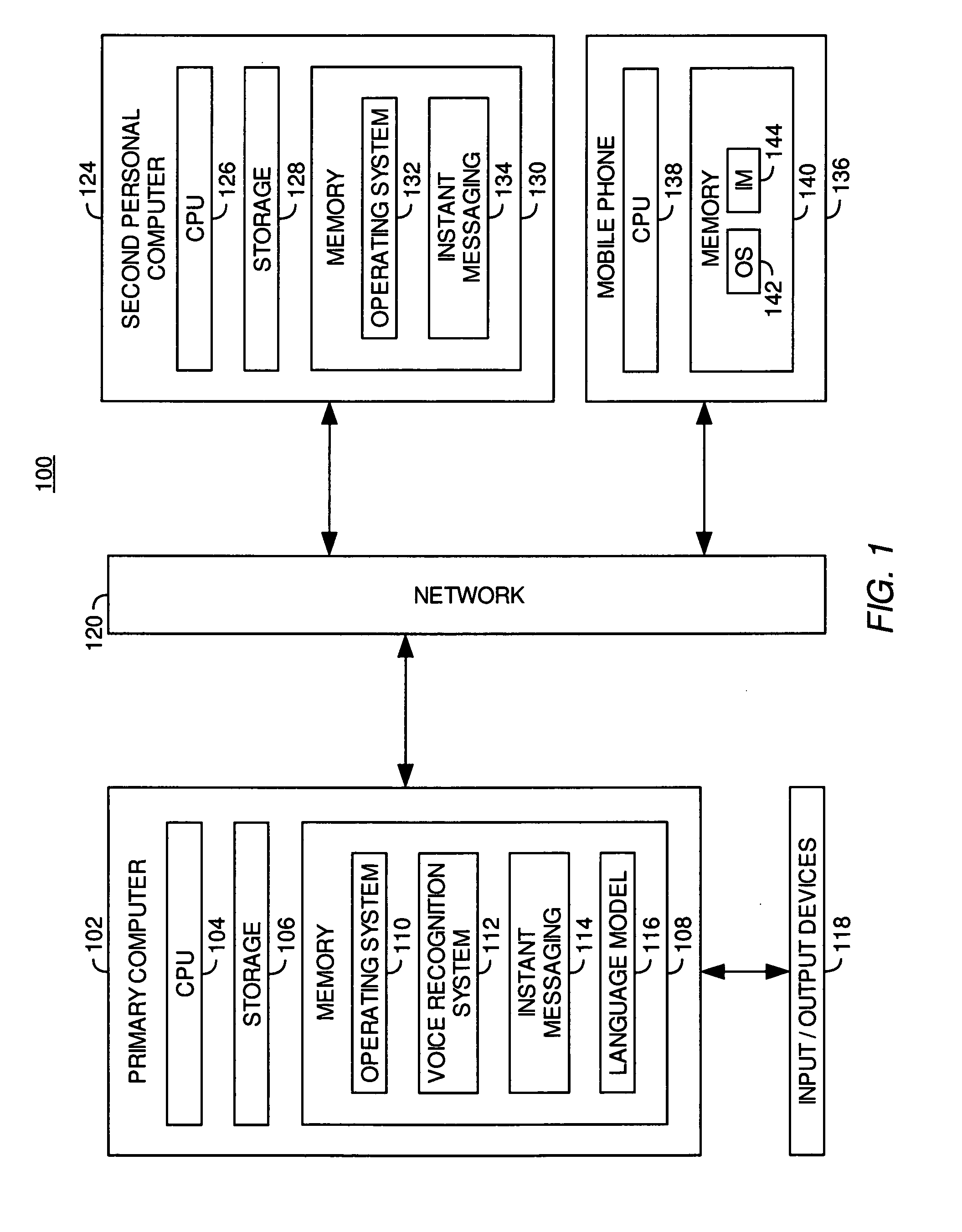 Speech recognition system for providing voice recognition services using a conversational language model