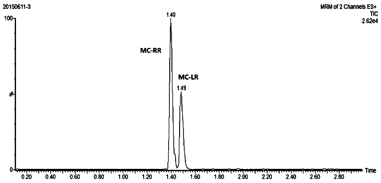 A method for rapid detection of microcystin in water