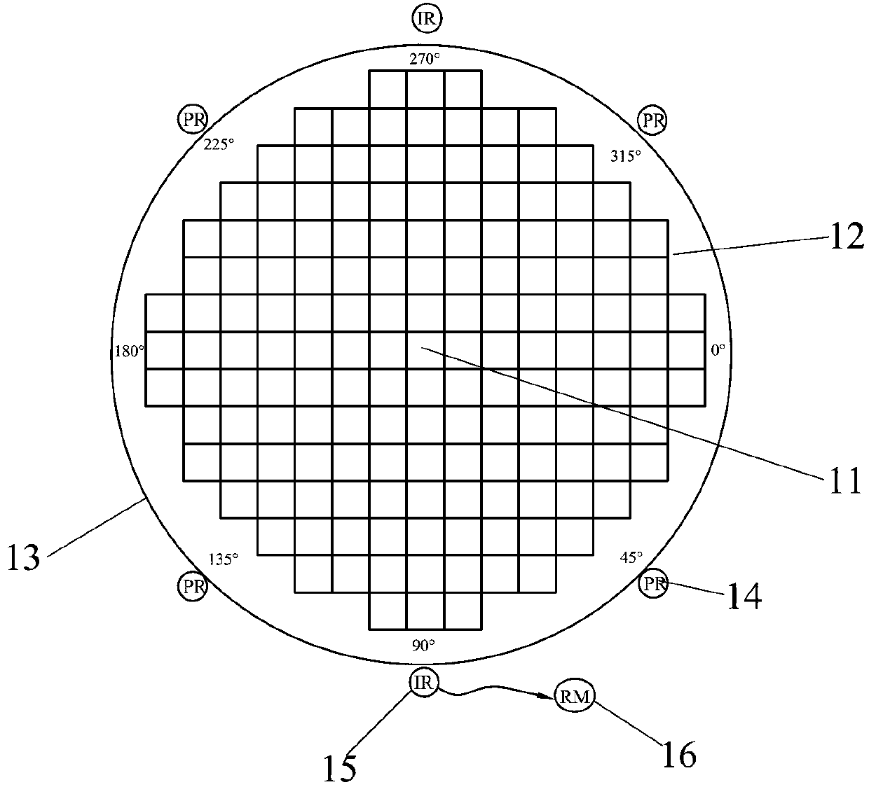 Ex-core nuclear detection system and method for pressurized water reactor