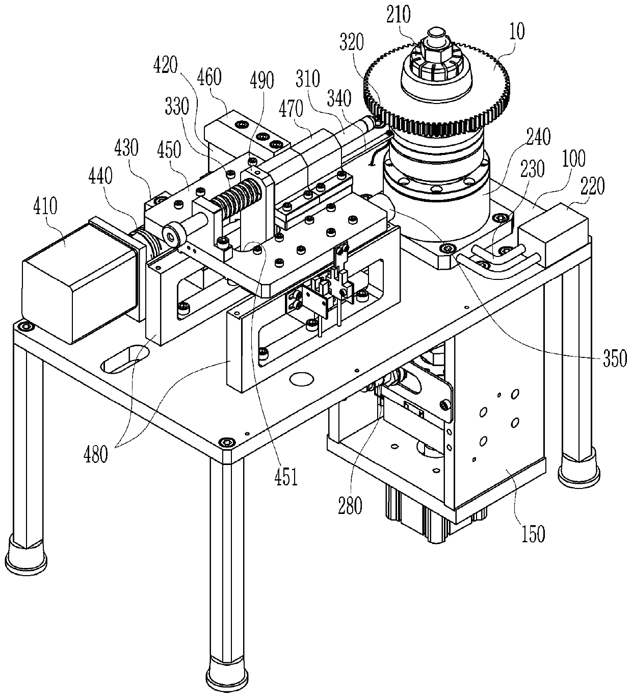 Gear inspection apparatus and gear inspection method using the same