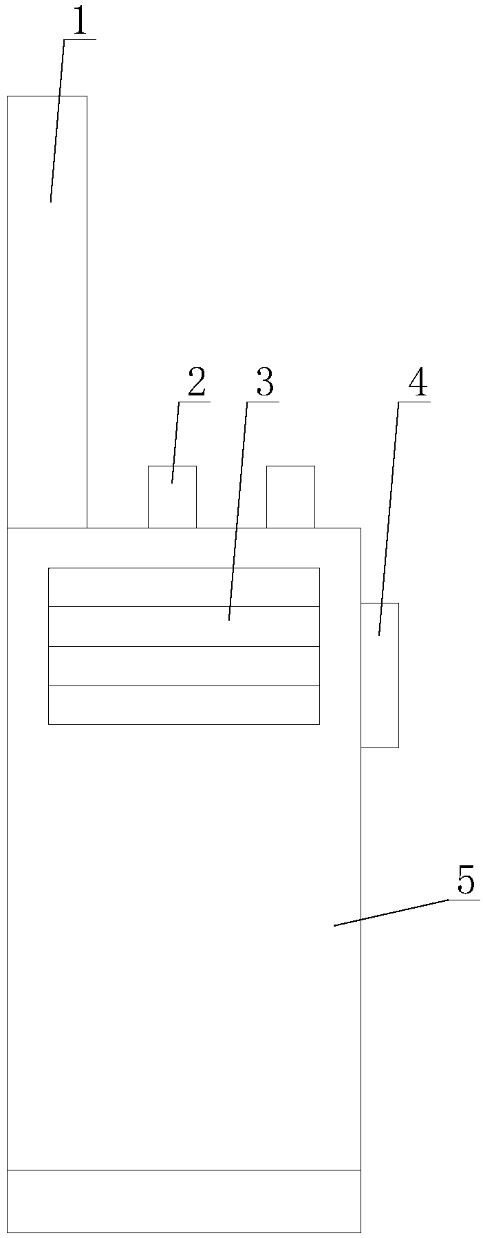 Interphone for security management of community