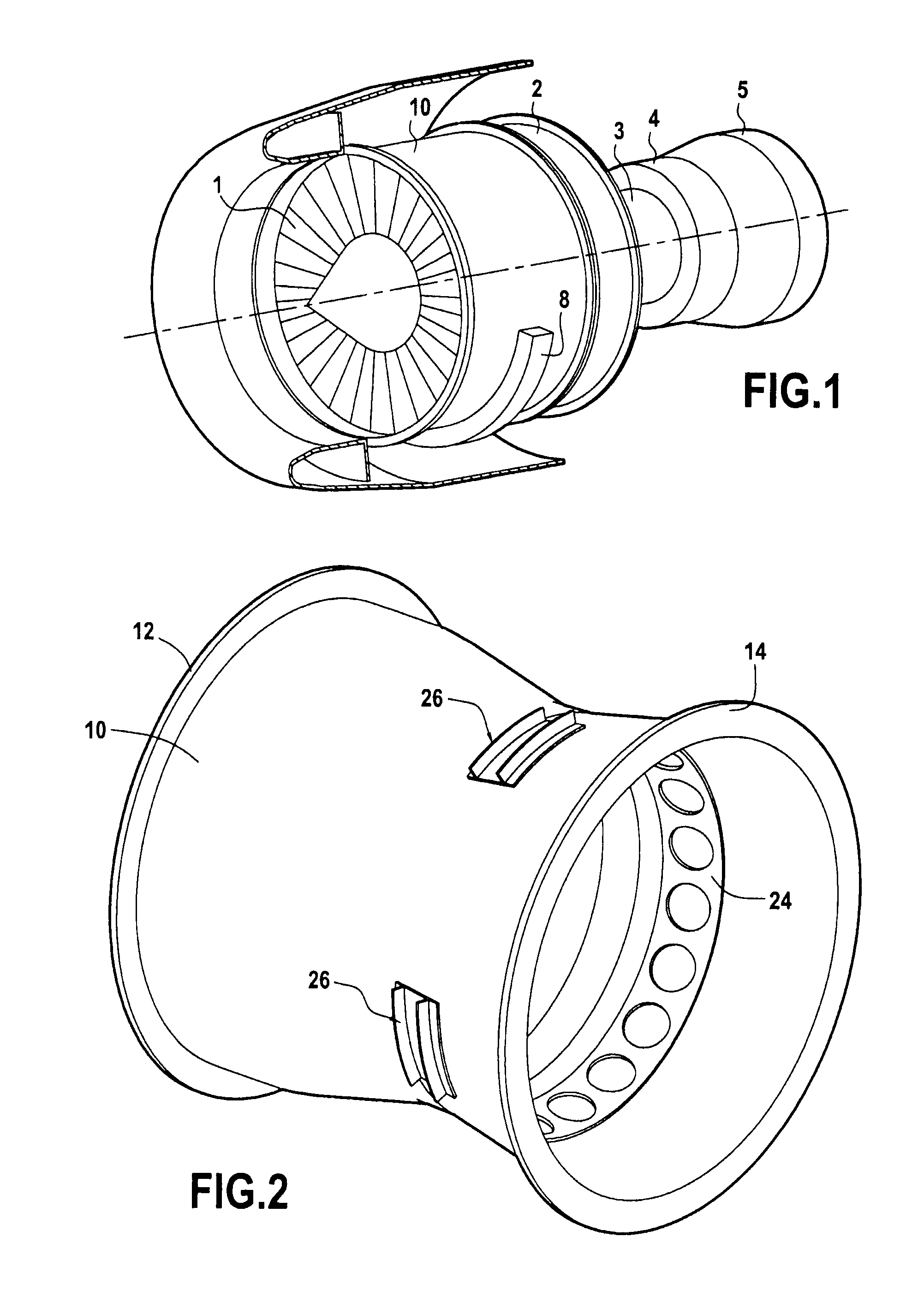 Aeroengine fan casing made of composite material, and a method of fabricating it