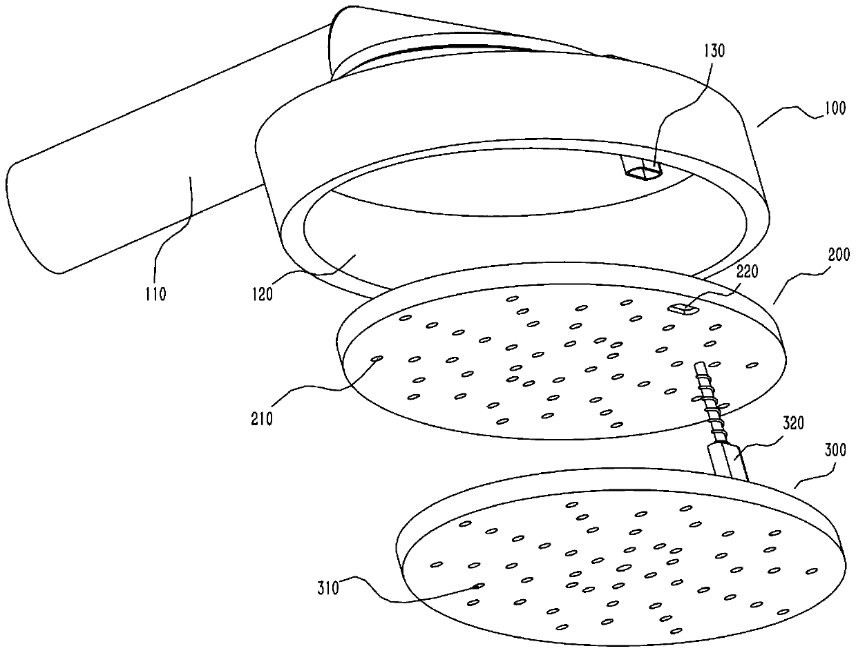 Double steam plate garment steamer nozzle