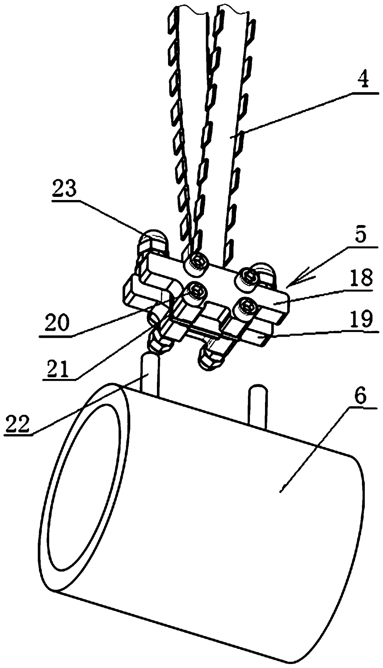 A Probe for On-Line Monitoring of High Temperature Pipeline Wall Thickness