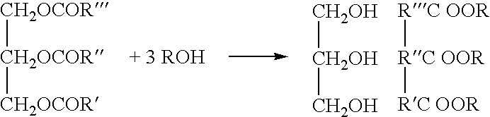 Environmentally benign Anti-icing or deicing fluids employing triglyceride processing by-products