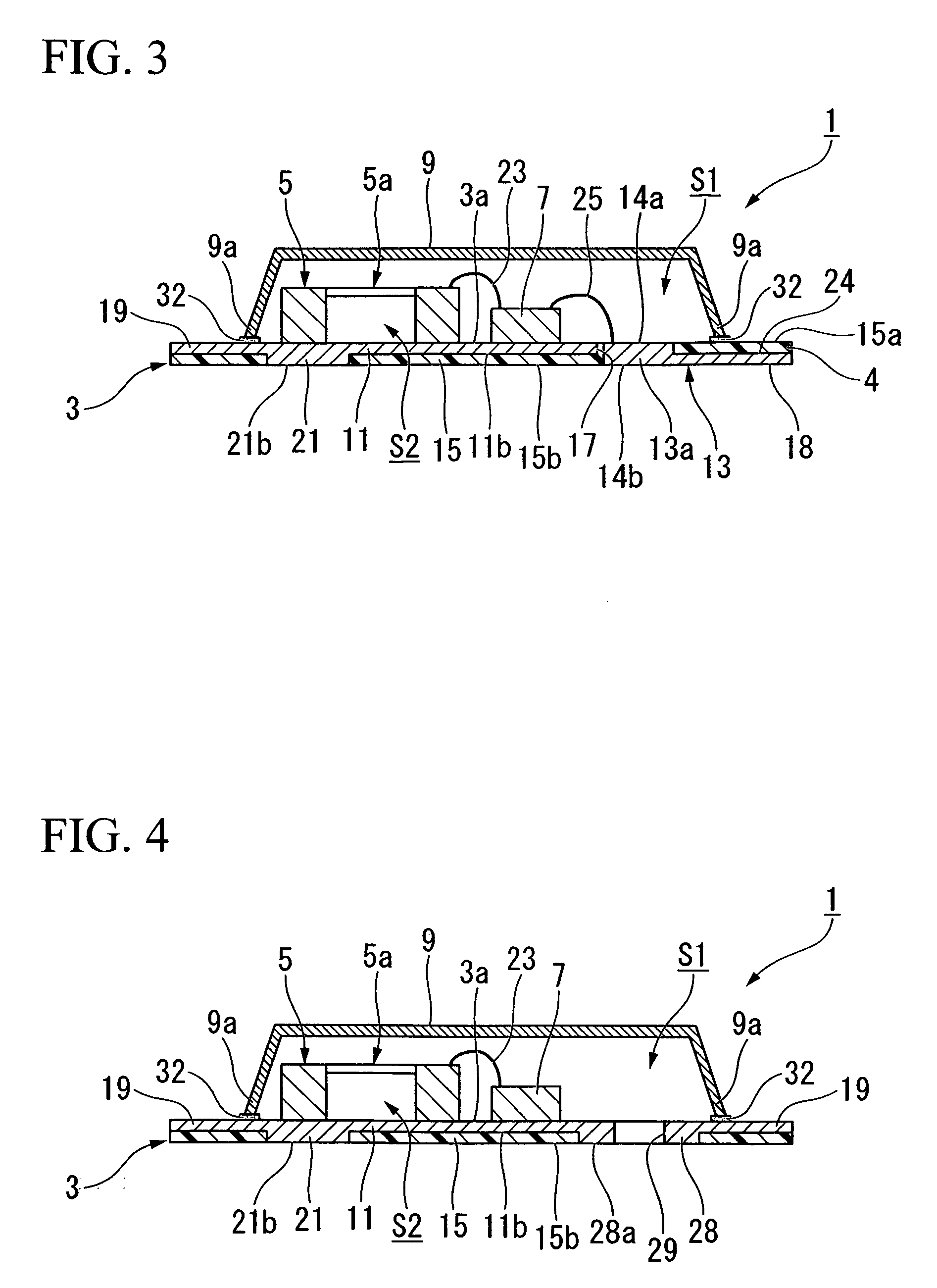 Microphone package, lead frame, mold substrate, and mounting structure therefor