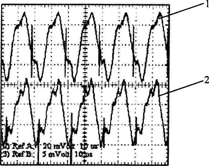 Electric arc method for exciting ultrasonic waves