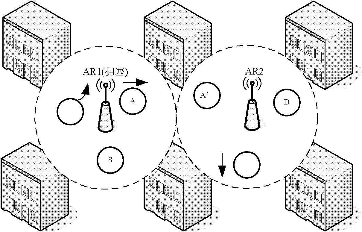 Network coding-based multicast routing method applied to vehicular ad hoc network