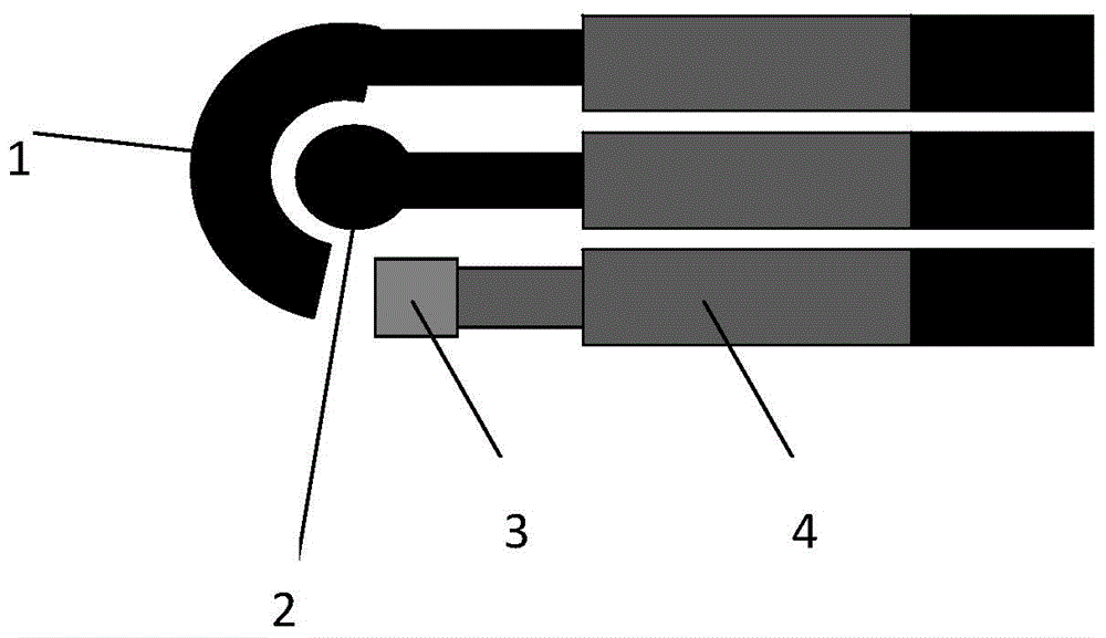 Preparation method of electrochemical sensor for detecting residual pesticides