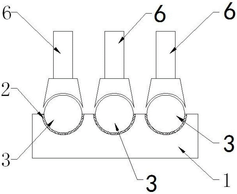 Tin-lead soldering method for base station antenna