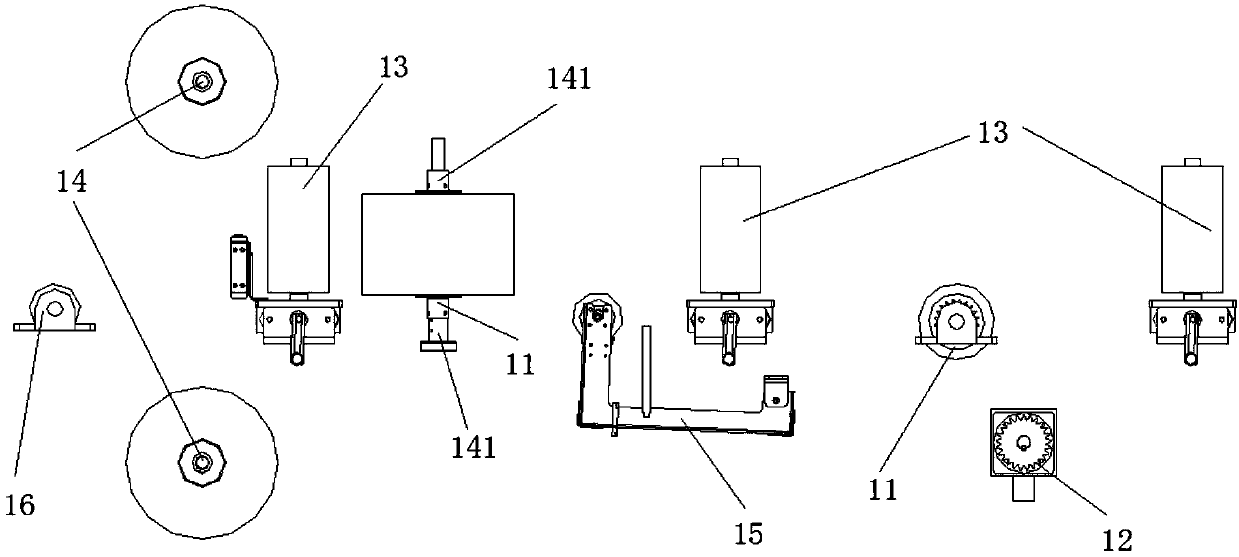 Equipment used for automatic feeding, film pasting and discharging of aluminum products and operating method thereof