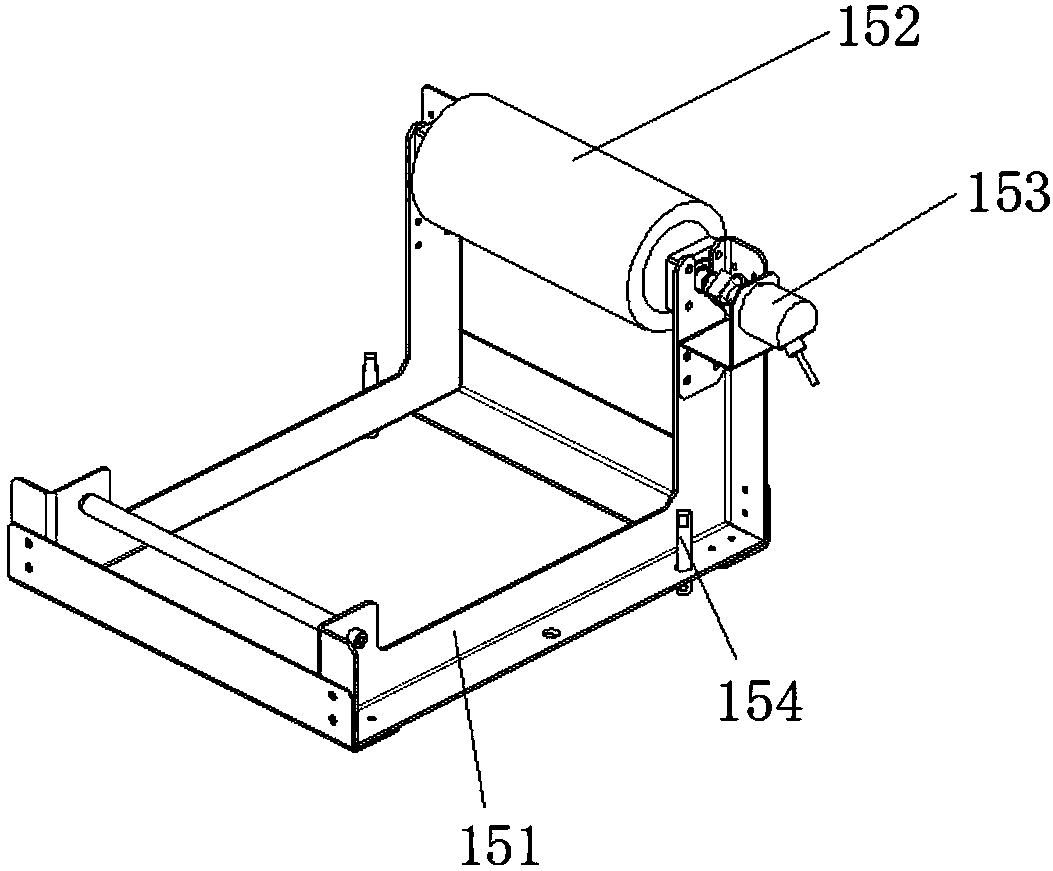 Equipment used for automatic feeding, film pasting and discharging of aluminum products and operating method thereof