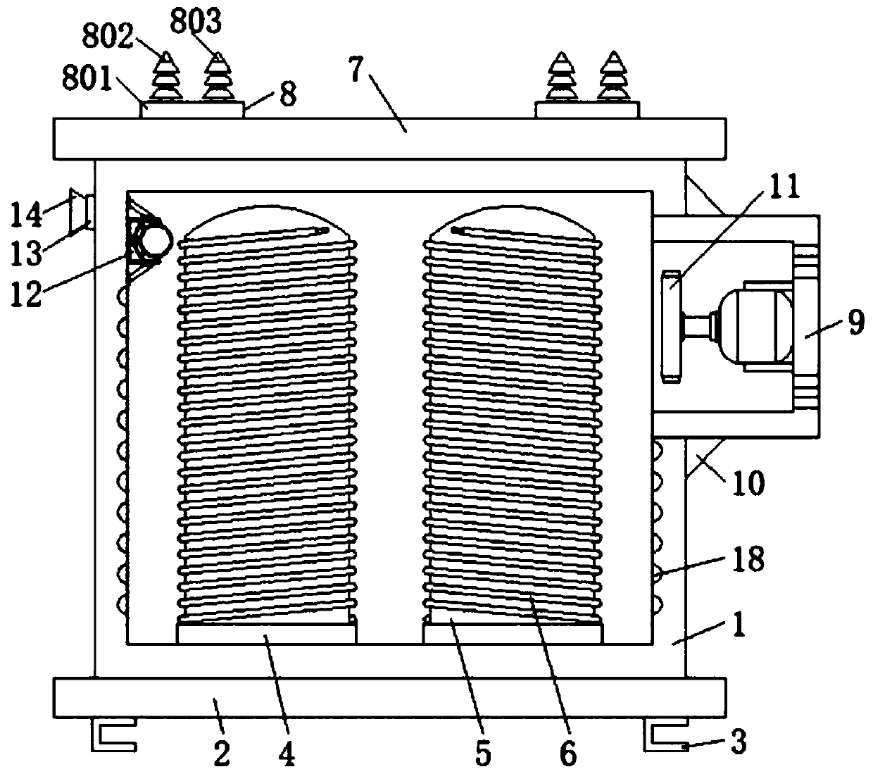 Power transformation equipment and method for mechanical forging