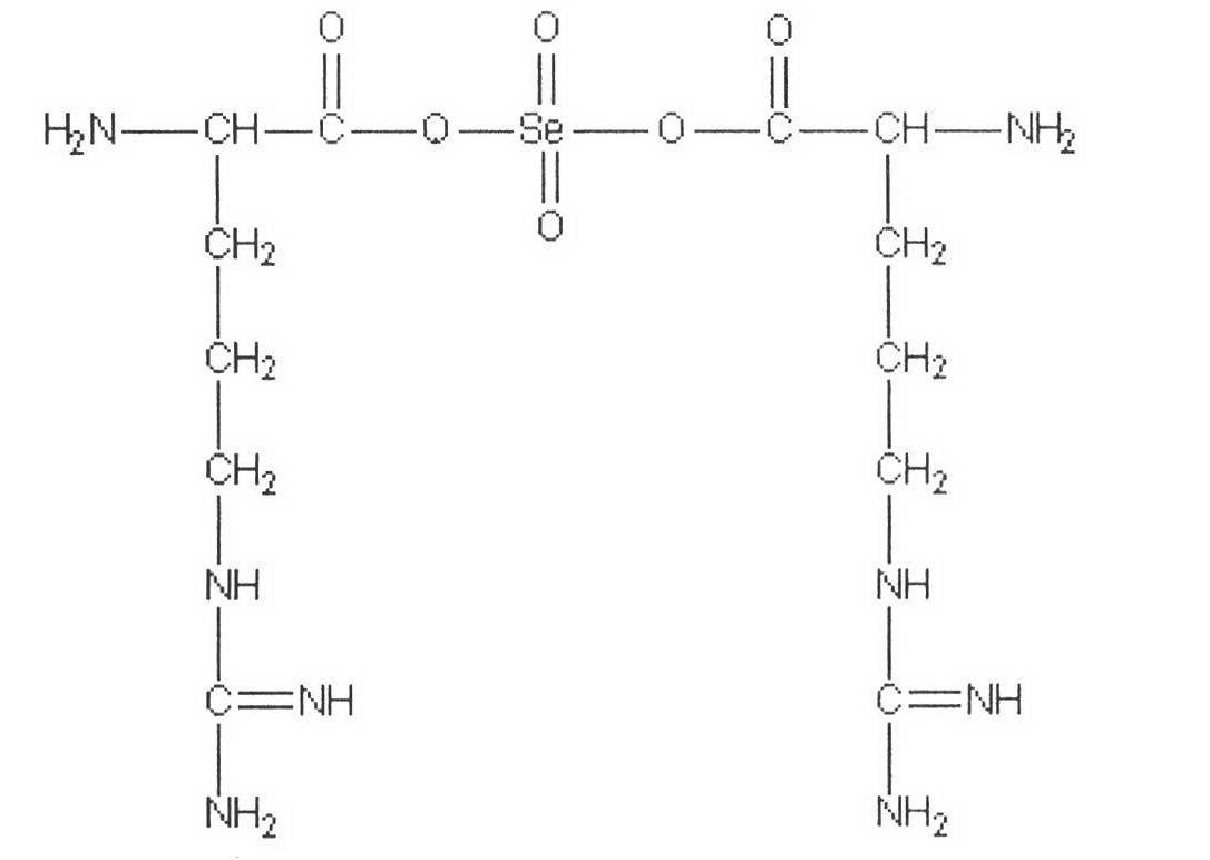 Novel selenic acid biological material with anti-aging function