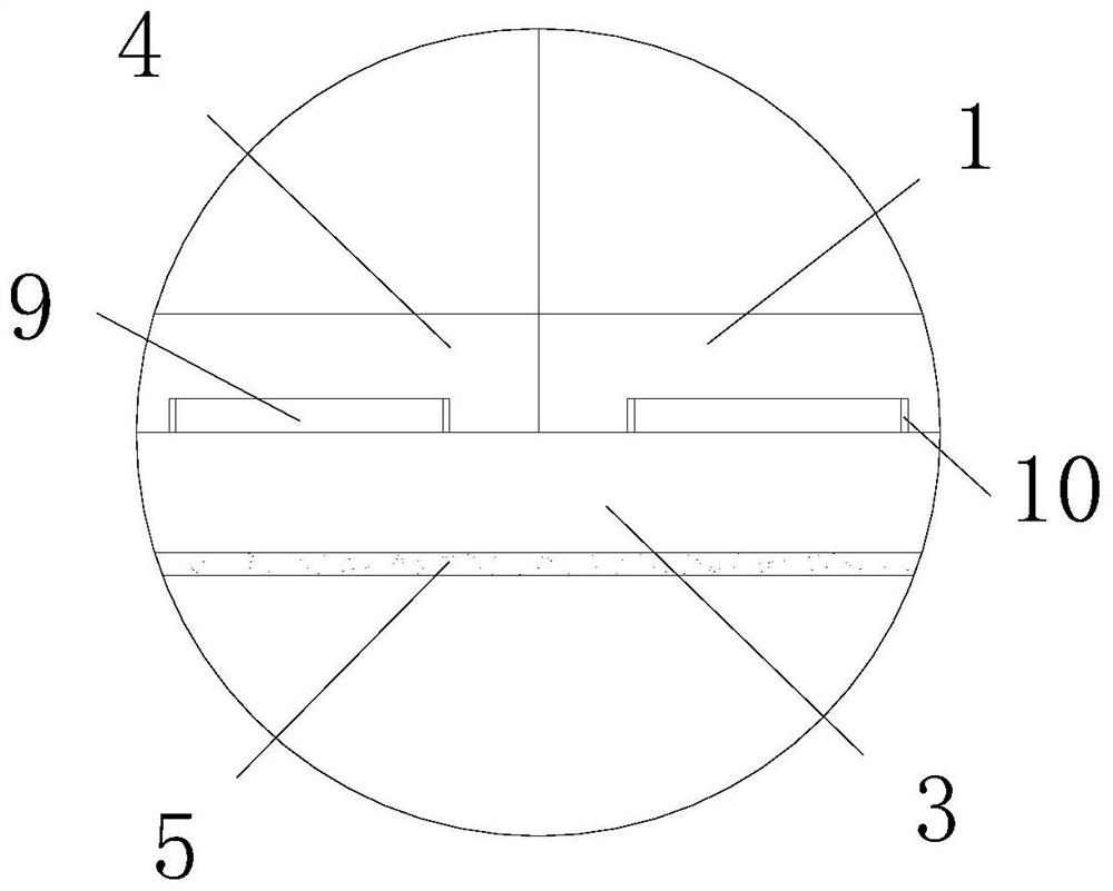 Waterproof structure of cable intermediate joint