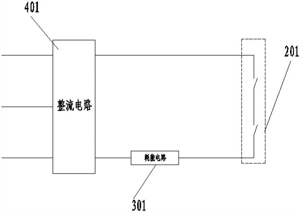 Device and method for traversing grid fault by double-fed wind power converter