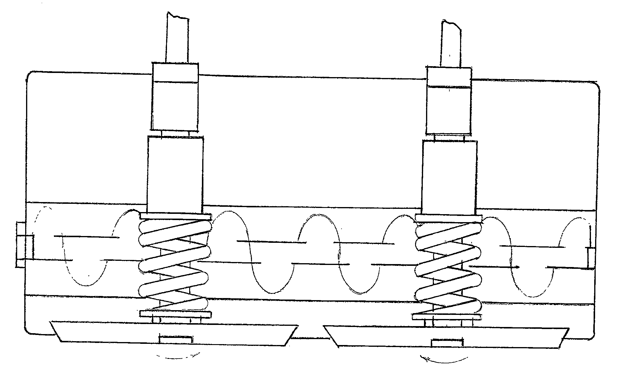 Apparatus for removing snow and ice, matched with loader