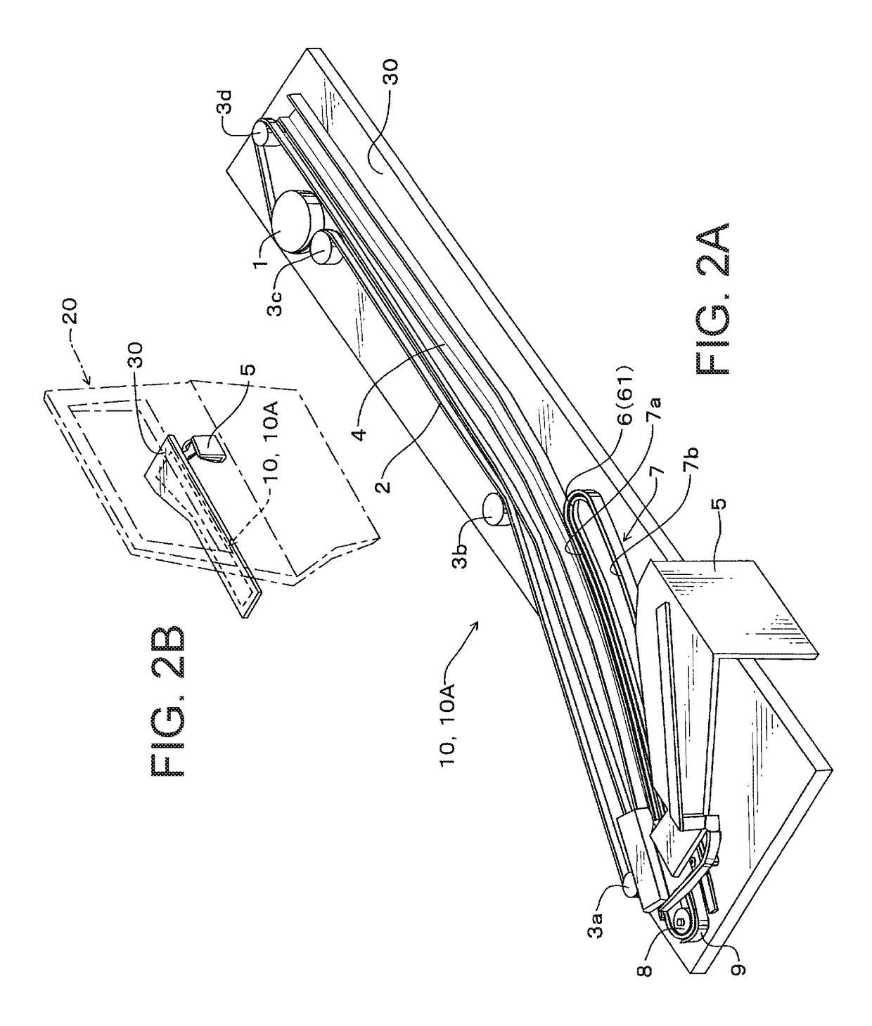 Wire harness routing structure