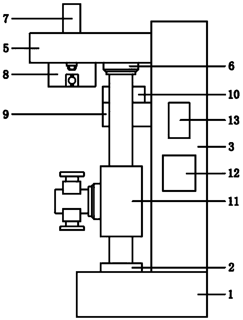 Automatic welding machine for motor cooling fins of new energy vehicle