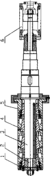 Sliding cone structure