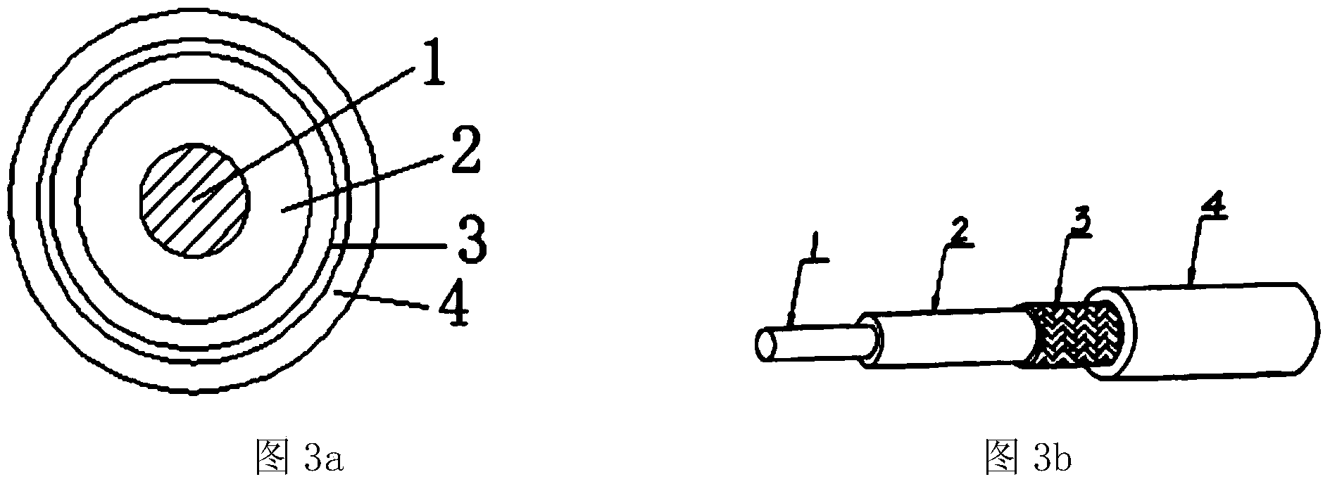 Teaching tool for testing faults of power cable