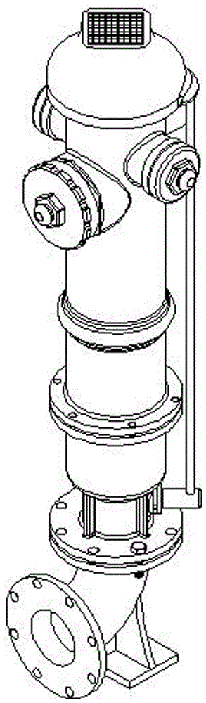 Intelligent integrated fire hydrant achieving remote water pressure detection