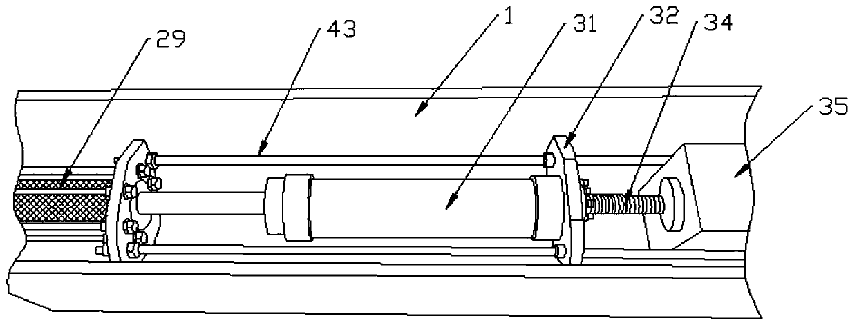 Test device for conduit burst pressure under static conditions and working method thereof