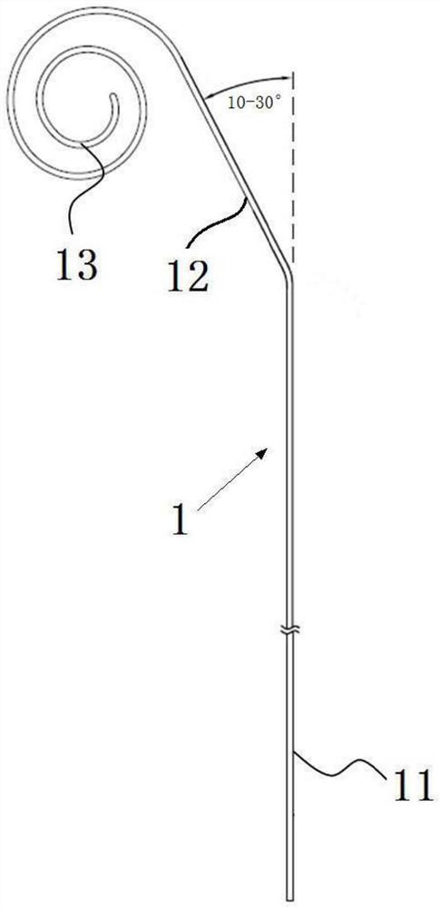 Percutaneous aortic valve implantation guide wire