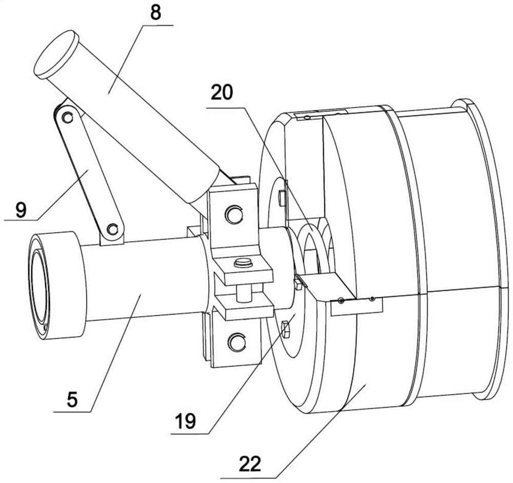 In-pipe composite visual automatic descaling device and descaling method