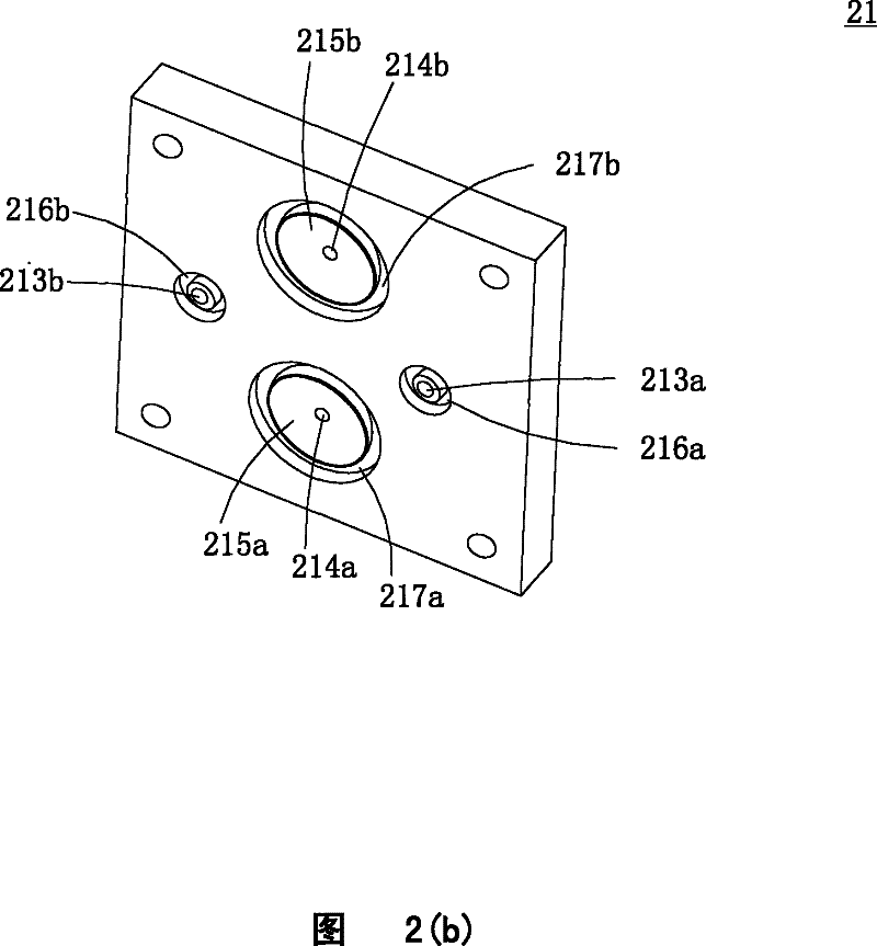 Multi-flow passage fluid conveying device