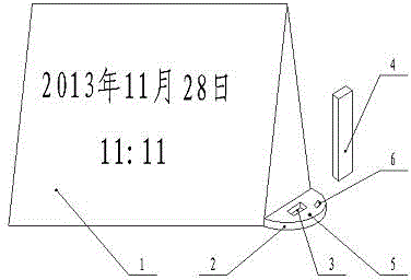 Electronic calendar with voice recorder