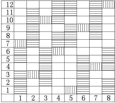 Three-layer cloth and weaving method thereof