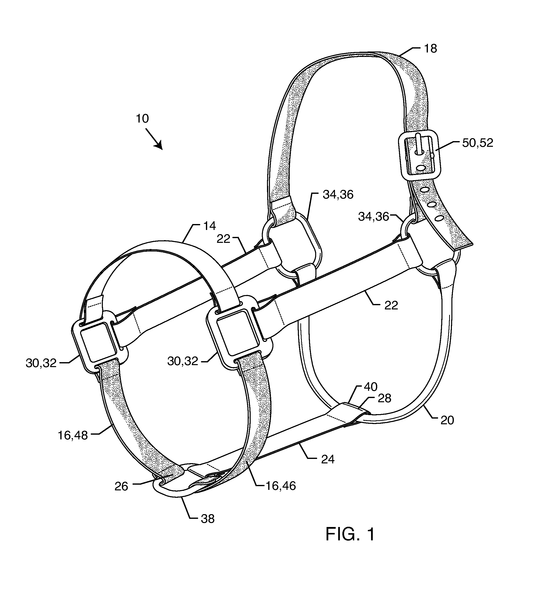 Horse training halter