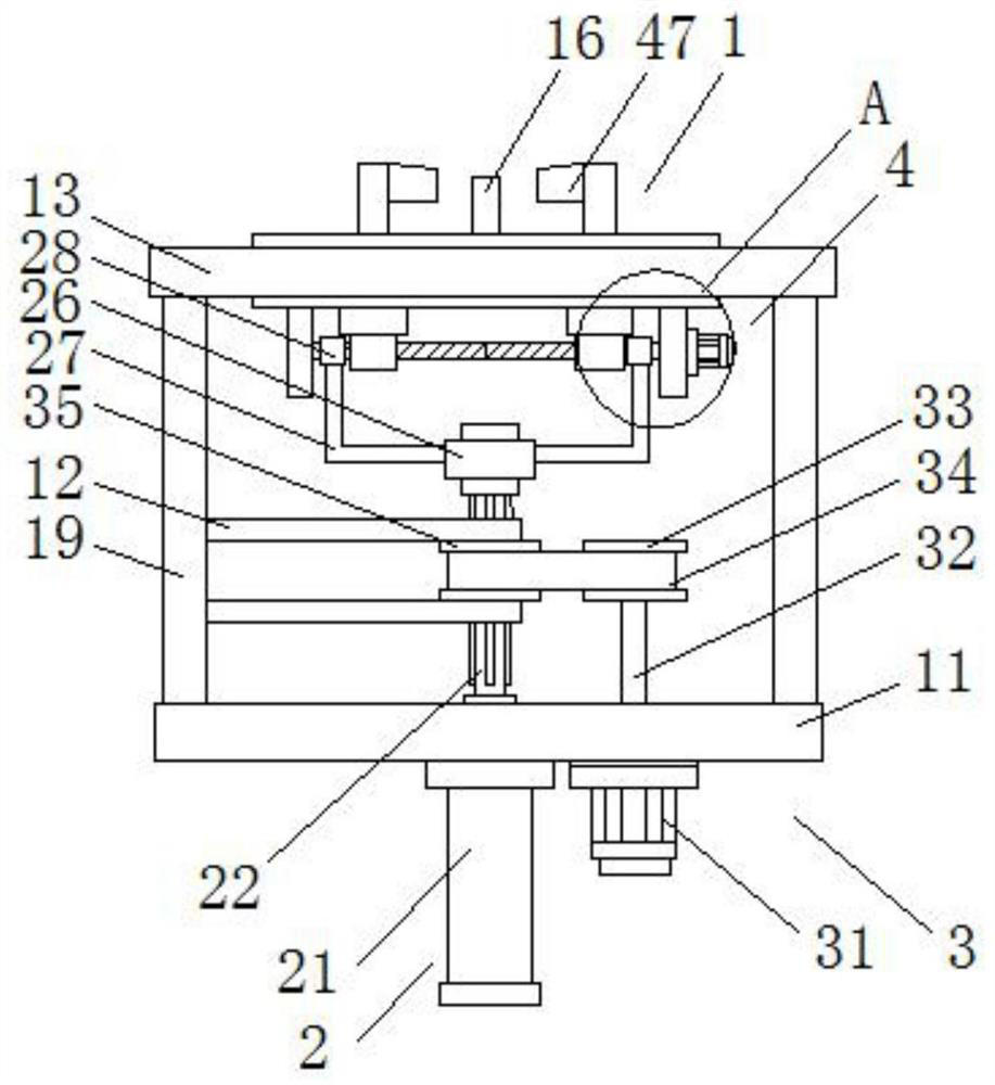 Centrifugal pump shell processing jig