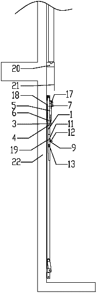 Pull-up ladder stand