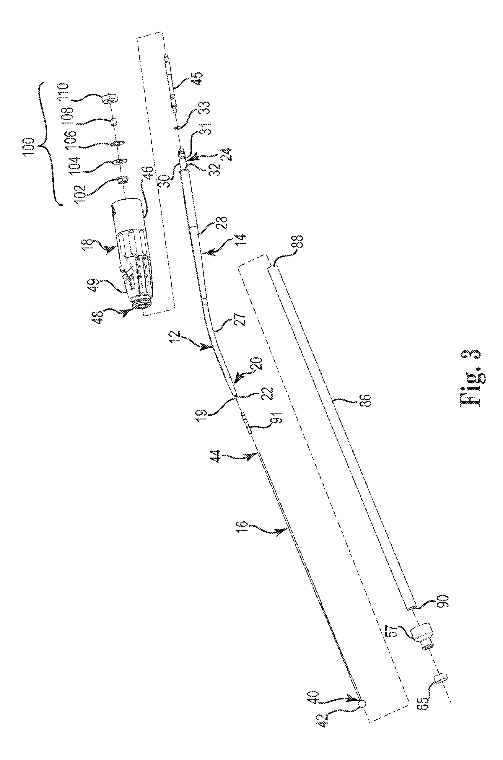 Powered surgical tissue cutting instrument having an irrigation system