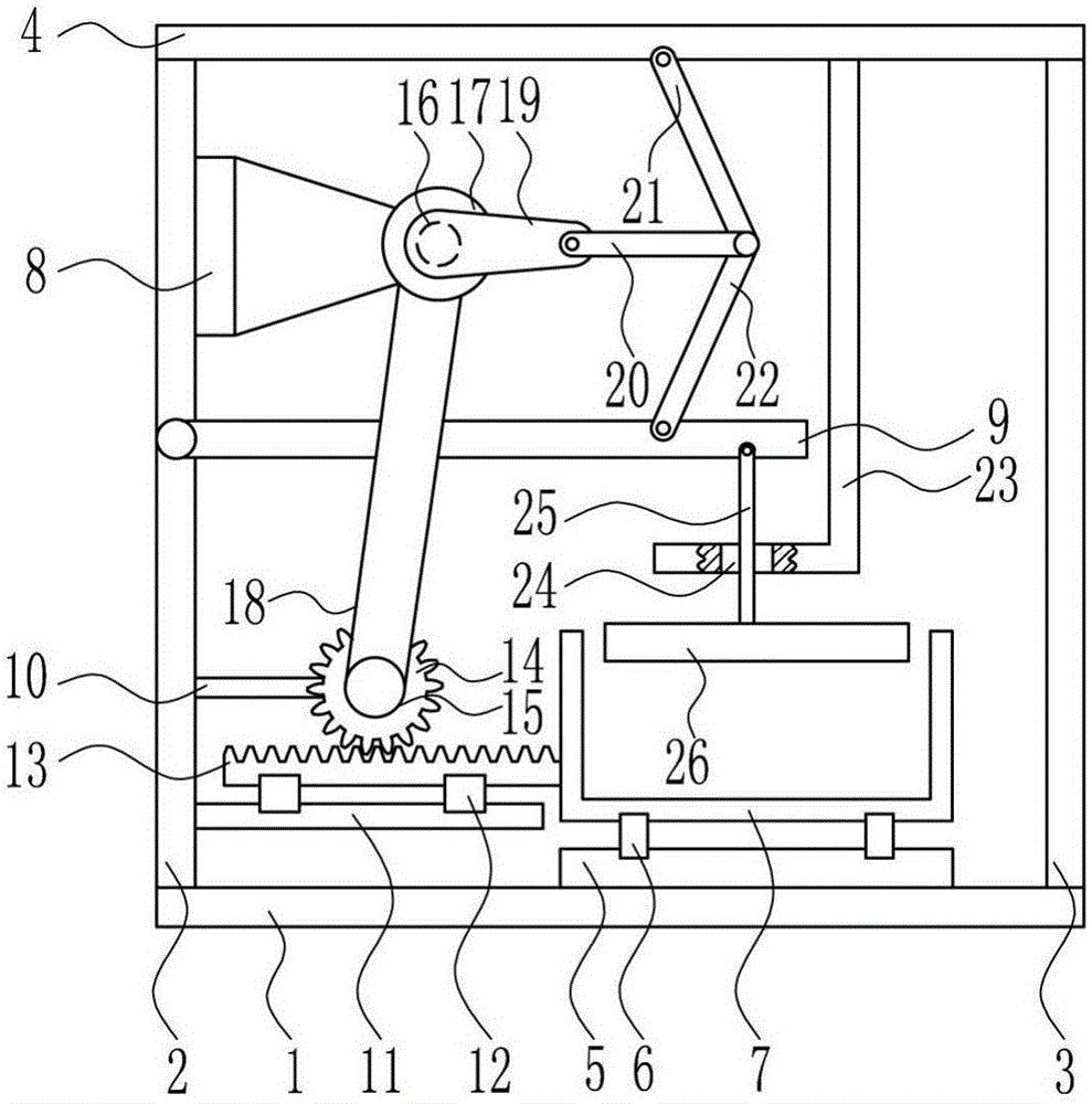 Waste shoe mold quick smashing device for shoe industry