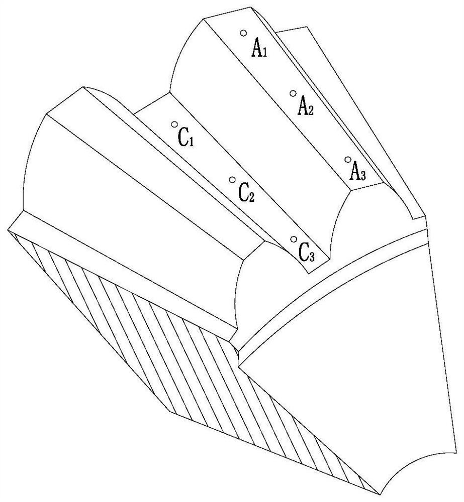 Uniform self-controlled gear heat treatment device and method based on asynchronous dual-frequency induction heating