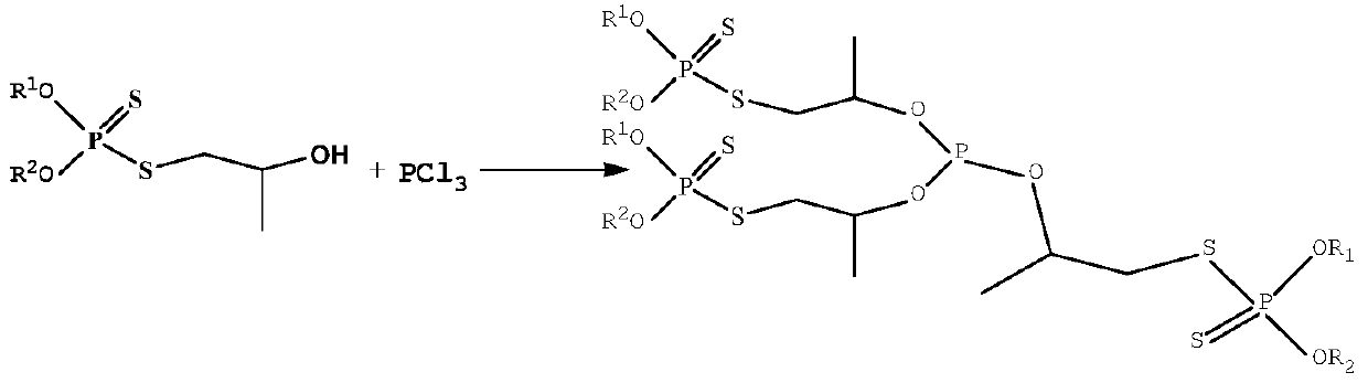 Preparation method of sulfur-phosphorus-nitrogen type extreme-pressure anti-wear agent