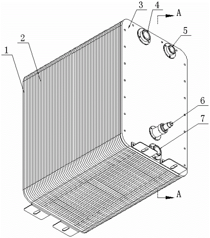 A dielectrophoresis in-line membrane module