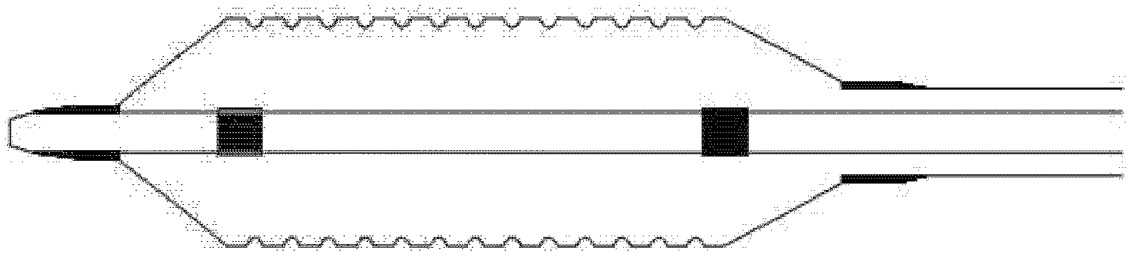 Medicine eluting balloon catheter