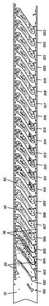 Molding process of car seat back side panel