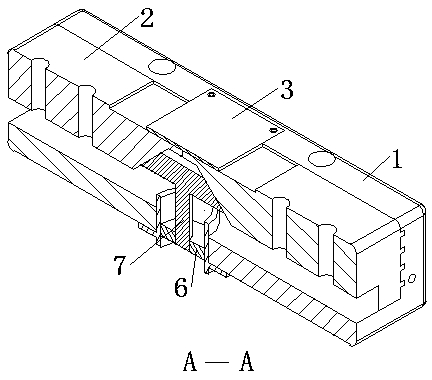 Pneumatic mechanical grabbing device